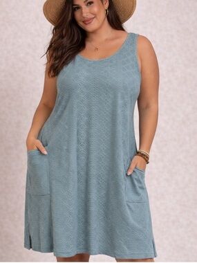 BKRIVE Textured Swim cover/Dress
